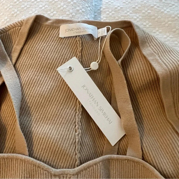 JONATHAN SIMKHAI STANDARD- Viola Top Set; Size S, New with Tags - Picture 5 of 12